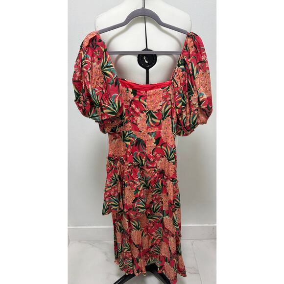 NWOT FARM Rio Pineapple Bloom Dress - Picture 5 of 6